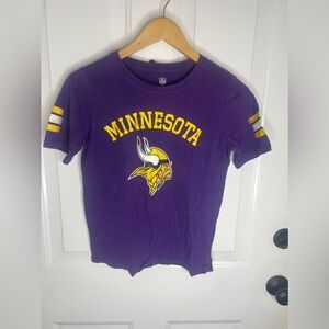 Minnesota Vikings Graphic Football Jersey Youth Boys Sz M 10-12 NFL Football